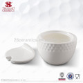 ceramic serving sauce bowl with lids